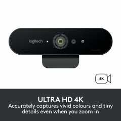 Logitech BRIO STREAM 4096 x 2160 Live streaming-kamera